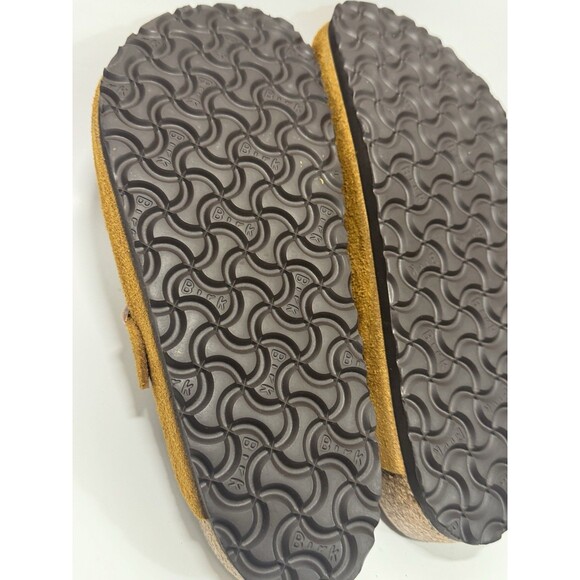 Birkenstock New Boston Mink Suede Leather Soft Footbed Narrow Select W-11 M-9 - Picture 15 of 16
